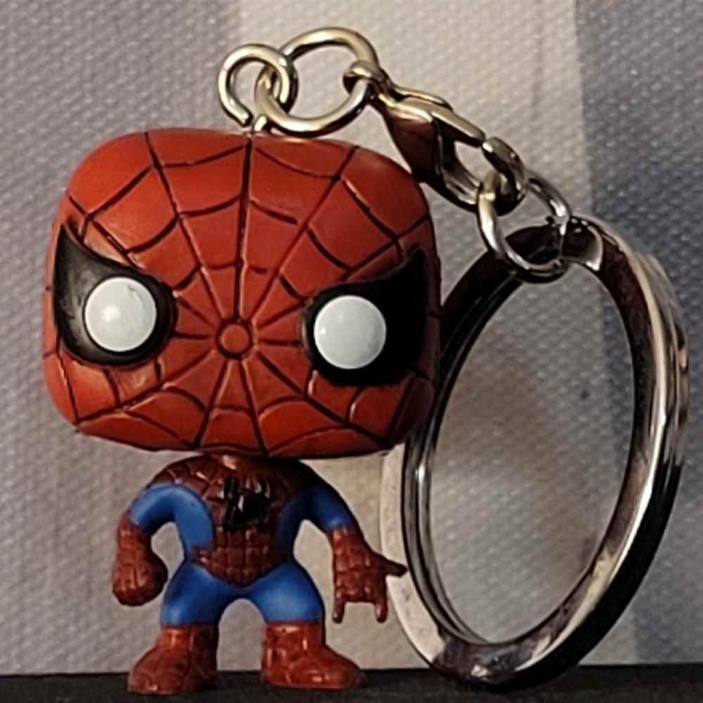 Spider-Man Bobble Head Pocket Pop! Keychain Marvel X Funko